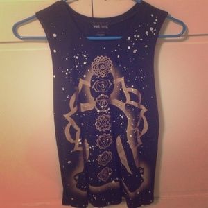 Chakra Muscle Tank Top